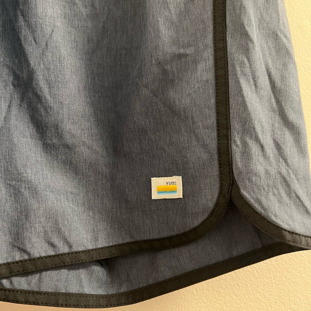 Vuori Banks Short 5” Azure Linen Texture oh. - Picture 10 of 14